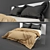 Sleek Bedding Set | Luxurious Linens 3D model small image 1