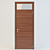 Stylish Entrance Door for Your Home 3D model small image 1