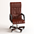 Luxury Ergonomic Office Chair 3D model small image 1