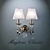 Bronze Classic 5-Arm Chandelier 3D model small image 1