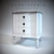 Transilvania Production Nightstand 3D model small image 1