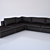 Luxurious Seam Sofa Lionel 3D model small image 1