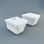 Delafon Reve Toilet & Bidet Combo 3D model small image 1