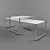 Elegant Laccio Table by Breuer 3D model small image 1