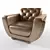 Elegant Helen Kresla Chair 3D model small image 1