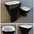 ArtCERAM Jazz: Modern Floor-Mounted Sink & Toilet 3D model small image 2