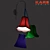 KARE Saloon Decorative Wall Lights 3D model small image 2