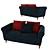 Cozy Comfort Sofa 3D model small image 1