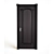 Elegant Pion Door - Timeless Beauty 3D model small image 1