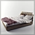 Modern Netted Bed 3D model small image 1