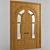 Translation: Entrance door. Size 2775x1920x60 mm.

Modern Artisan Entrance Door 3D model small image 1