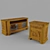 Classic Commode & Night Table - Moblesa 3D model small image 1