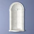 Replica Cresent Wall Niche 3D model small image 1