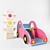 Playful Kindergarten Furniture 3D model small image 1