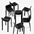 Modern Joko Chair: Sleek. Stylish. Sophisticated. 3D model small image 3