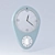 Vintage Kitchen Clock - 60s Retro 3D model small image 1