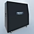 Mesa 4x12 Recto Slant Cabinet 3D model small image 1