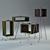 Frères Plo: Stylish Side Tables 3D model small image 1