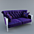 Urban 2-Seater Divan 3D model small image 1