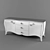 TV Console Dresser+- Functional and Stylish 3D model small image 1