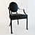 Elegant Gambretta Chair, Baxter 3D model small image 1