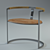 Elegant Modern Sculptural Chair 3D model small image 1
