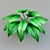 Evergreen Garden Bush 3D model small image 1