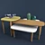 Contemporary Calligaris Math Coffee Table 3D model small image 2