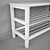 IKEA CHUSIG/TJUSIG - Bench and Shelf 3D model small image 2