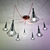 High-Tech Pendant Light 3D model small image 1