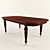 Classic Dining Table 3D model small image 2