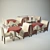 Cafe Chic Furniture Set 3D model small image 1