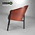 ErgoComfort High Back Chair 3D model small image 2