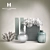 Elegant Vases by Kelly Hoppen 3D model small image 1