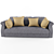 Rubens: Luxurious Textured Sofa 3D model small image 3