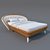 Polish-made DOLCE Woodways Bed 3D model small image 2