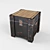 Noah Bedside Chest Truhe: Stylish Loft Interior Addition 3D model small image 1