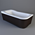 Luxury Comfort: Duravit Esplanade Bath 3D model small image 1