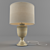 Elegant Salerno Urn Table Lamp 3D model small image 1