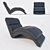 Elegant Leather Sofa: RigoSalotti Mary 3D model small image 1