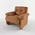 Cozy Coronado Armchair 3D model small image 1