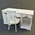 Elegant Domus Table Set 3D model small image 1