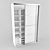 Child's Built-in Wardrobe 3D model small image 1