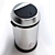 Sleek Steel Swing Top Trash Can 3D model small image 1