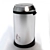 Sleek Steel Swing Top Trash Can 3D model small image 2