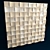 Elegant Travertine Mosaic 3D model small image 1