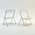 Classic Italian Clio Chair: Graceful Elegance 3D model small image 2