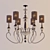 Elegant 6-Light Chandelier-Unknown/China 3D model small image 1