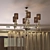 Elegant 6-Light Chandelier-Unknown/China 3D model small image 2