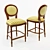 Classic Bar Stool BTC Jude 5246 3D model small image 1